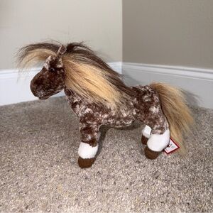 Douglas Cuddle Toys. Gypsy Shetland Pony #4556 Stuffed Animal Toy Retired NWT